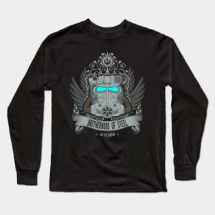 BROTHERHOOD OF STEEL (AD VICTORIAM) Long Sleeve T-Shirt